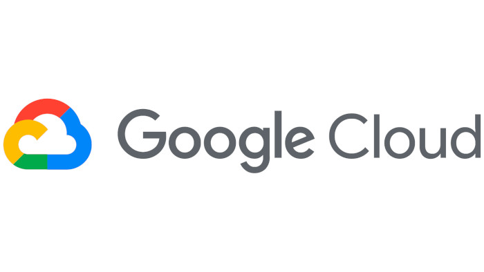 Logo do Google Cloud. Essa ferramenta é concorrente direta do Cloudflare e possui o desenho de uma nuvem colorida com vermelho, amarelo e azul 