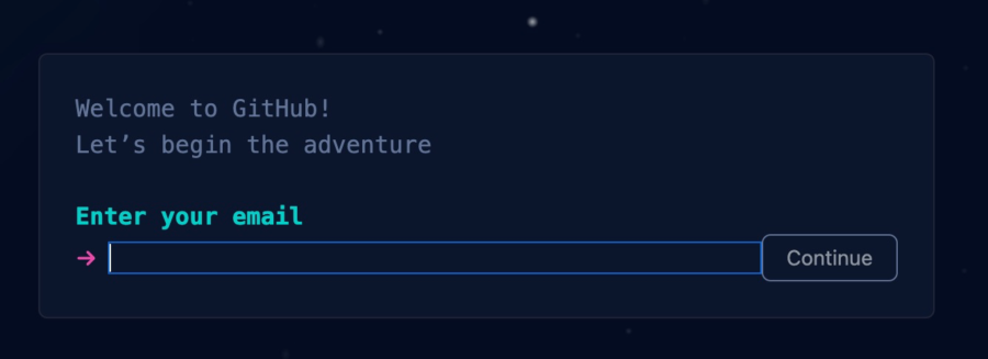 Login no GitHub